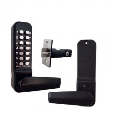BDIG0023 BORG BL4401 MARINE GRADE WOODEN GATE DIGITAL DOOR LOCK