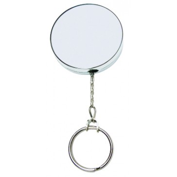 RETRACTABLE KEY REEL - CHAIN (CARD OF 6)