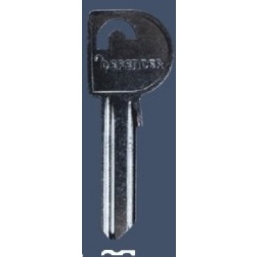 KB0137 SQUIRE DFKB4 DEFENDER ARMOURED PADLOCK CYLINDER KEY BLANK