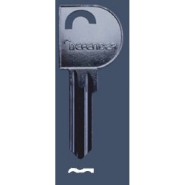 KB0138 SQUIRE DFKB5 DEFENDER ARMOURED PADLOCK CYLINDER KEY BLANK