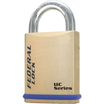 FD-Z720BUC FEDERAL BUC 51MM BRASS PADLOCK BODY FOR UC3100 EURO CYLINDER