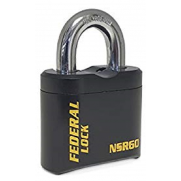 FEDERAL NSR EXTRA HEAVY FIXED CODE COMBINATION PADLOCKS