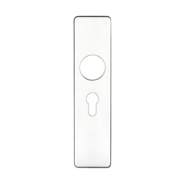 FURN057 ZCS41EPSS COVER PLATE FOR 19MM RTD LEVER ON SHORT EURO BACKPLATE 