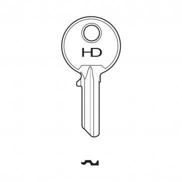 H0152 D9CS ABUS CISA CYLINDER KEY BLANK