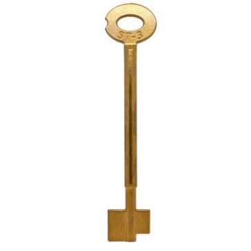 HSP00377 STV3 STUV DOUBLE BITTED SAFE KEY BLANK