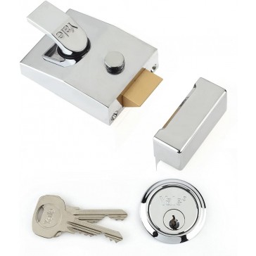 NL110 YALE B-89-CH-CH-60 60MM MODERN STANDARD NIGHTLATCH