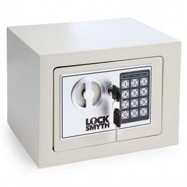 LOCKSMYTH L2200007 WHITE COMBINATION DIGITAL SAFE