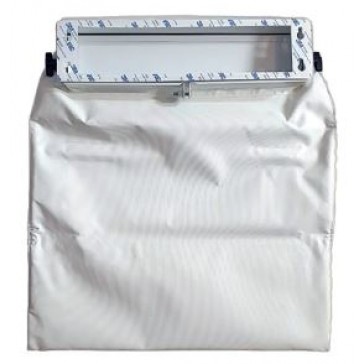 UPVC042 HOMEGUARD ANTI-ARSON LETTER BOX BAG SAFETY DEVICE WHITE