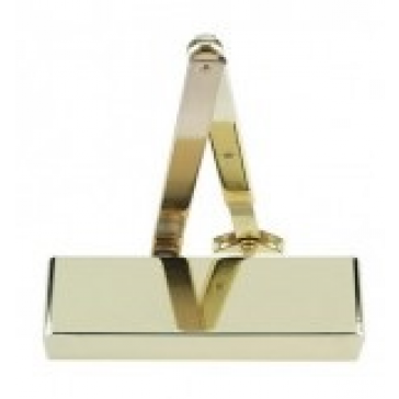 DCLOS05 ZOO ZDC0024PN SIZE 2-4 DOOR CLOSER POLISHED BRASS