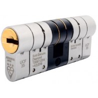 HUGHES BY FEDERAL LOCK  3* EURO DOUBLE CYLINDERS