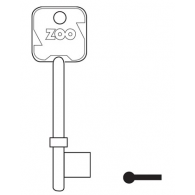 ZOO Z300Z GENUNIE MORTICE KEY BLANK FOR 2177/2277 LOCKS