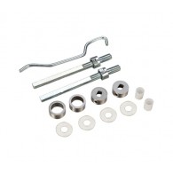 IRN023A ZOO ZBBF19SS BACK TO BACK FIXING PACK 19MM DIAMETER D HANDLES