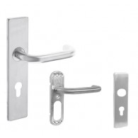 ZOO ZCSIP19SS LONG DOOR HANDLE BODY / CHOICE OF PLATES TO SUIT