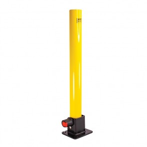 PARKING POST WITH INTEGRAL LOCK (FOLDING / BOLT DOWN)