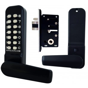 BDIG0020 BORG BL4402ECP MARINE GRADE PRO FREE TURNING LEVER GATE DIGITAL DOOR LOCK