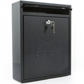 BURG WACHTER COMPACT POST BOX BLACK