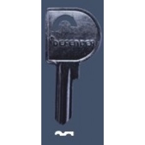 KB0134 SQUIRE DFKB1 DEFENDER ARMOURED PADLOCK CYLINDER KEY BLANK