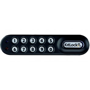 DIGI034 CODELOCKS KL1000/BLACK/LH CLASSIC KITLOCK ELECTRONIC CABINET DIGITAL DOOR LOCK