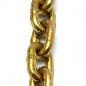 ENFIELD THROUGH HARDENED CHAIN GOLD FINISH 8MM X 30MTR