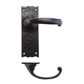 ZOO TRADITIONAL LEVER ON LATCH BACKPLATE - 6"