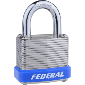 FPAD0173 FEDERAL 801 31MM SECURITY STEEL LAMINATED PADLOCK