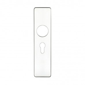 FURN057 ZCS41EPSS COVER PLATE FOR 19MM RTD LEVER ON SHORT EURO BACKPLATE 