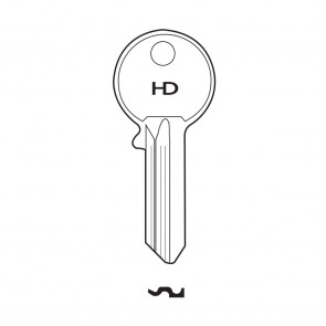 H0154 N9CS ABUS CISA CYLINDER KEY BLANK