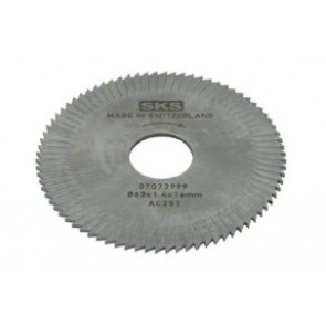 LSCB037 AC251 SIDE & FACE CUTTER FOR SKS ECCO MORTICE KEY CUTTING MACHINE