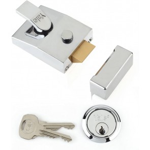NL110 YALE B-89-CH-CH-60 60MM MODERN STANDARD NIGHTLATCH