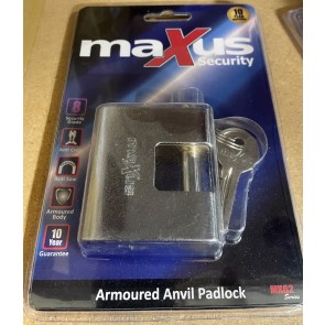OCI038 MAXUS MX62/60 60MM ARMOURED ANVIL PADLOCK