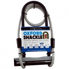 OXFORD SHACKLE 12 DUO D LOCK & CABLE LK332