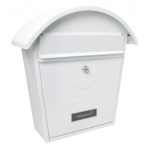 BURG WACHTER CLASSIC 2 POST BOX WHITE
