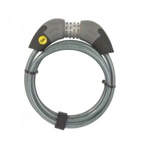 BIKE024 YALE YCC1/10/185/1 COMBINATION CABLE BIKE LOCK 1800MM X 10MM