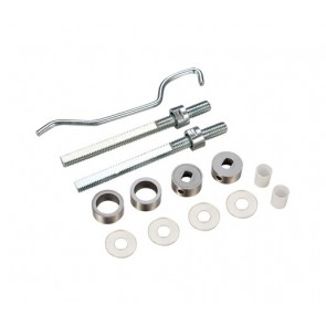 IRN023A ZOO ZBBF19SS BACK TO BACK FIXING PACK 19MM DIAMETER D HANDLES