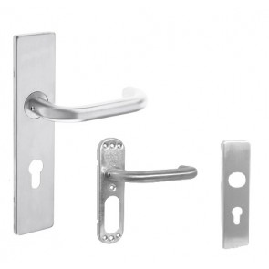 ZOO ZCSIP19SS LONG DOOR HANDLE BODY / CHOICE OF PLATES TO SUIT
